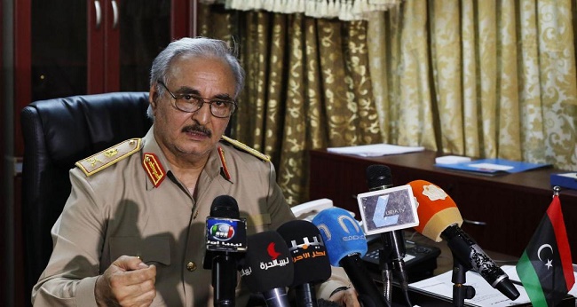 Khalifa Haftar, général de l'Armée nationale Lybienne