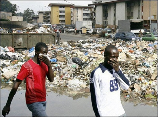 Insalubrité à Abidjan