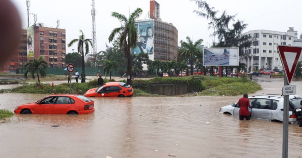 inondation à Abidjan