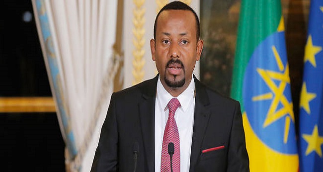 Le premier ministre Abiy Ahmed devant le parlement éthiopien