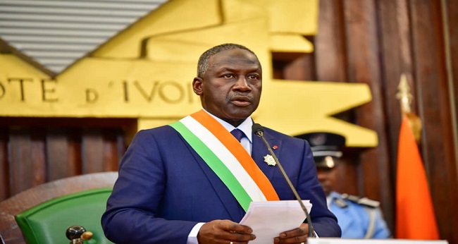 Adama Bictogo, président de l'Assemblée Nationale ivoirienne
