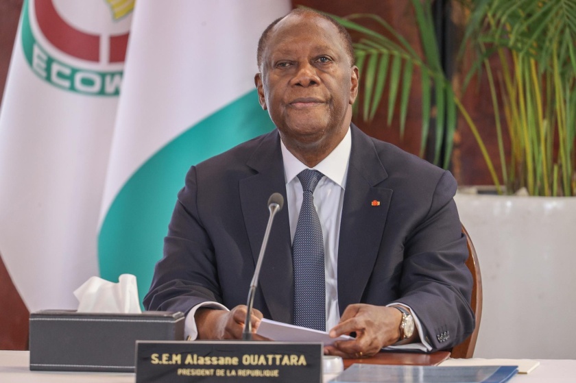 Le président Ouattara en audience