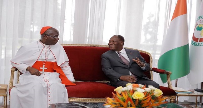 le cardinal Jean Pierre Kutwa prône le dialogue