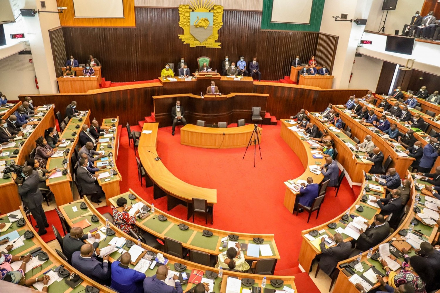 Vote de loi à l'Assemblée nationale ivoirienne