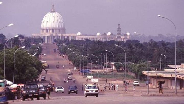 Vue de la ville de Yamoussoukro