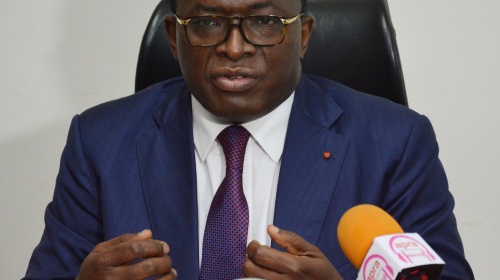 Claude Danho Paulin, ministre des sports de la Côte d'Ivoire