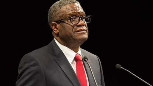 le Dr Denis Mukwege, candidat aux présidentielles en RDC