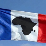 l'afrique francophone, drapeau france-afrique