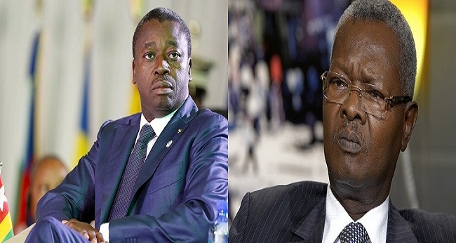 Faure Gnassingbé et Agbéyomé Kodjo, deux hommes à la tête du Togo