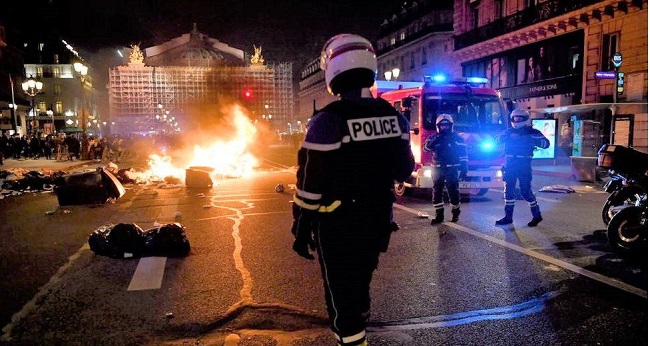Manifestations violentes en France