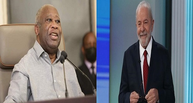 Gbagbo et Lula Da Silva