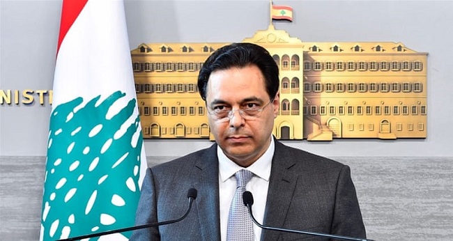 Hassan Diab annonce la démission du gouvernement libanais
