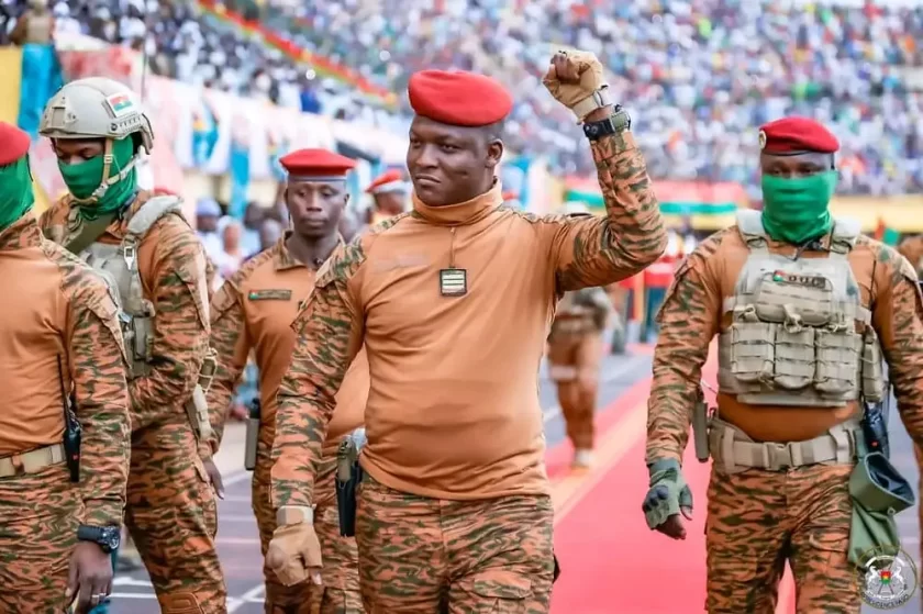 Ibrahim Traoré, président de la transition burkinabè