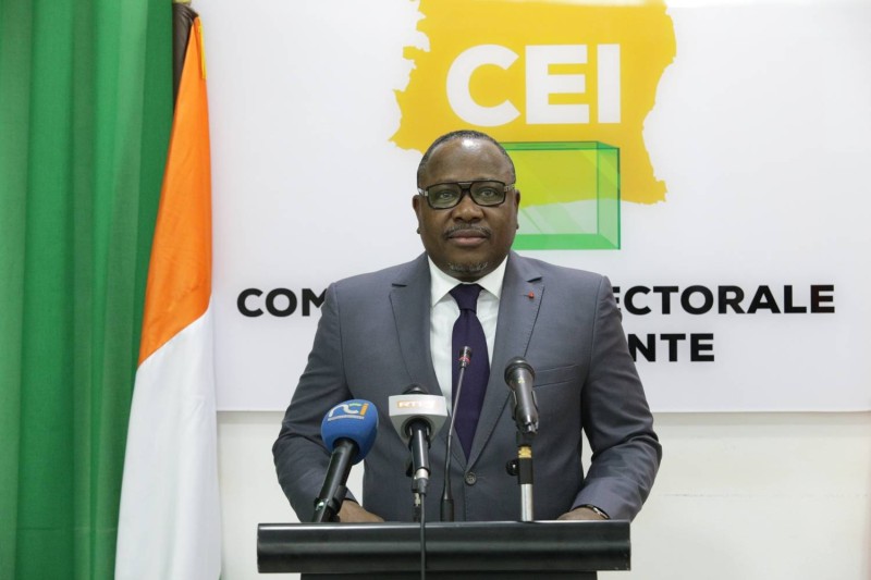 Coulibaly Kuibiert, président de la CEI