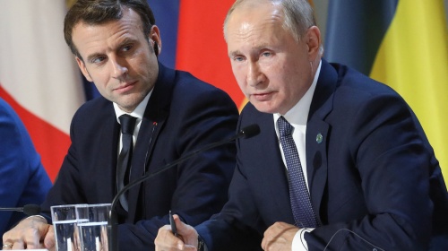 Rencontre entre Macron et Poutine
