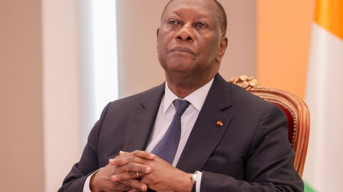 Ouattara, président de la Côte d'Ivoire