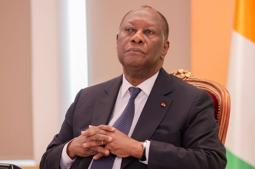 Ouattara, président de la Côte d'Ivoire