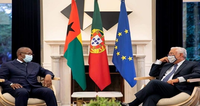 Le président Embalo Umaro en visite au Portugal