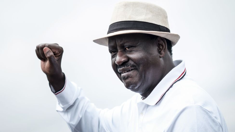 Raila Odinga soulève le peuple