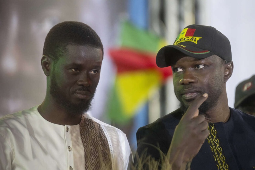 Ousmane Sonko et Bassirou Diomaye Faye