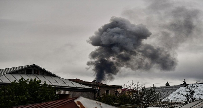 Stepanakert de nouveau bombardée