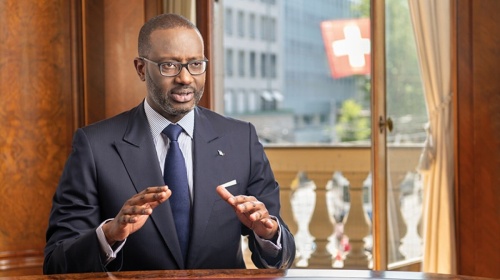 Tidjane Thiam, président du PDCI-RDA