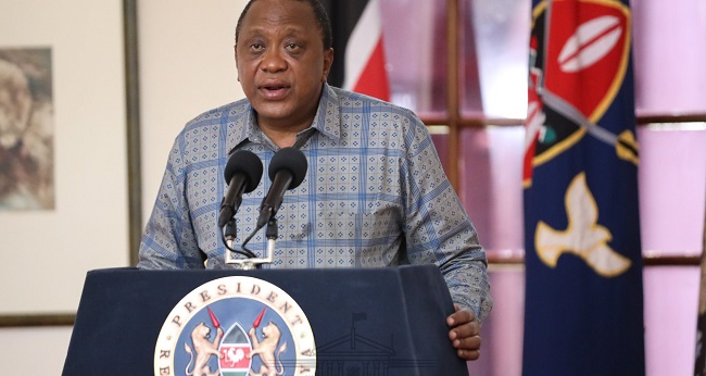 Uhuru Kenyatta accusé par le président de la Cour suprême