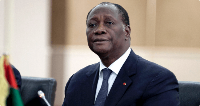 le président ivoirien Alassane Ouattara