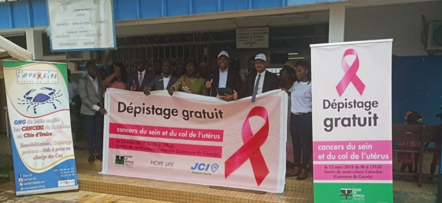 Dépistage du cancer gratuit en Côte d'Ivoire