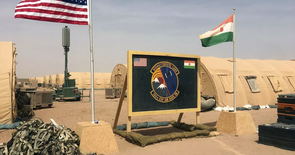 Du matériel américain au Niger