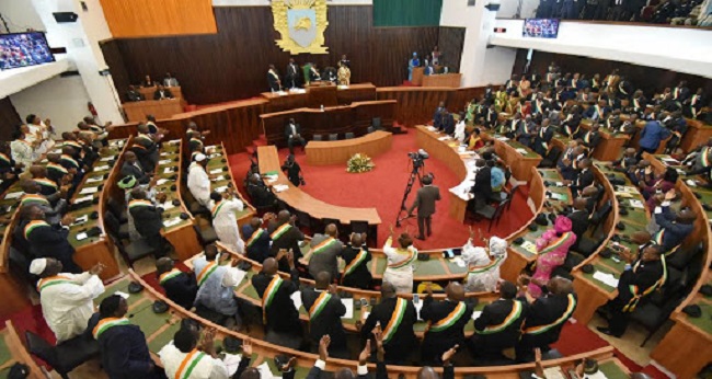 Députés ivoiriens au parlement