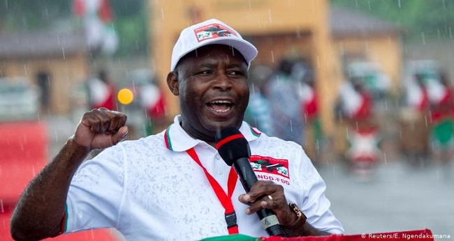 le général Evariste Ndayishimiye élu nouveau président de la république du Burundi