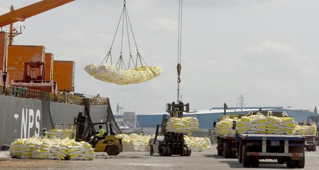 importation de riz en Côte d'Ivoire