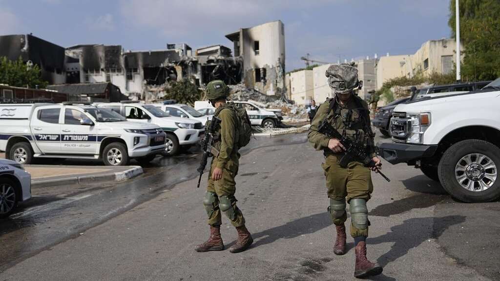 patrouille de certains militaires israélien
