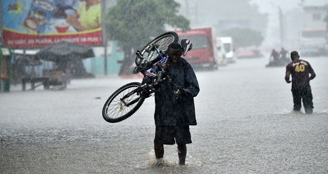 pluies diluviennes à Abidjan