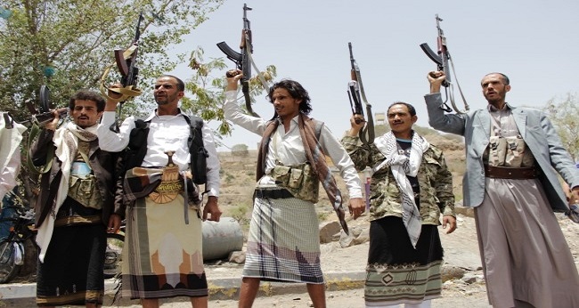 Bombardement contre les rebelles houthis