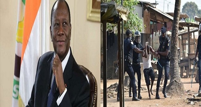 Violences et tueries en Côte d'Ivoire sous Ouattara